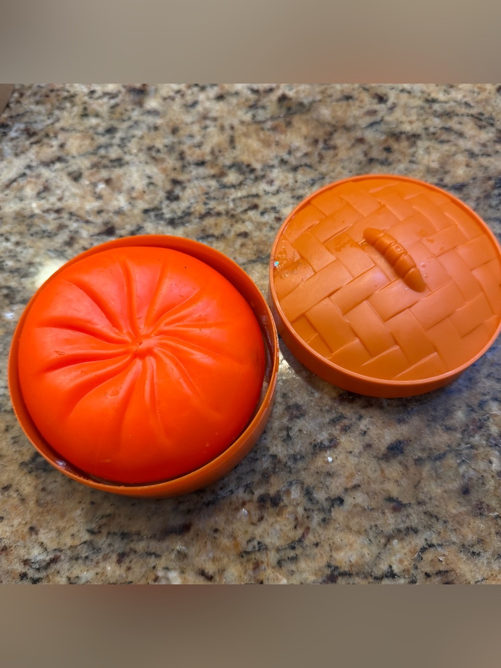 Orange Halloween Squishy Dumpling